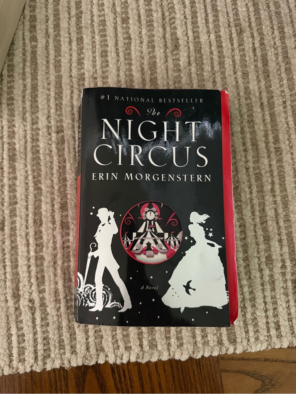The Night Circus by Erin Morgenstern - Black & Red Paperback